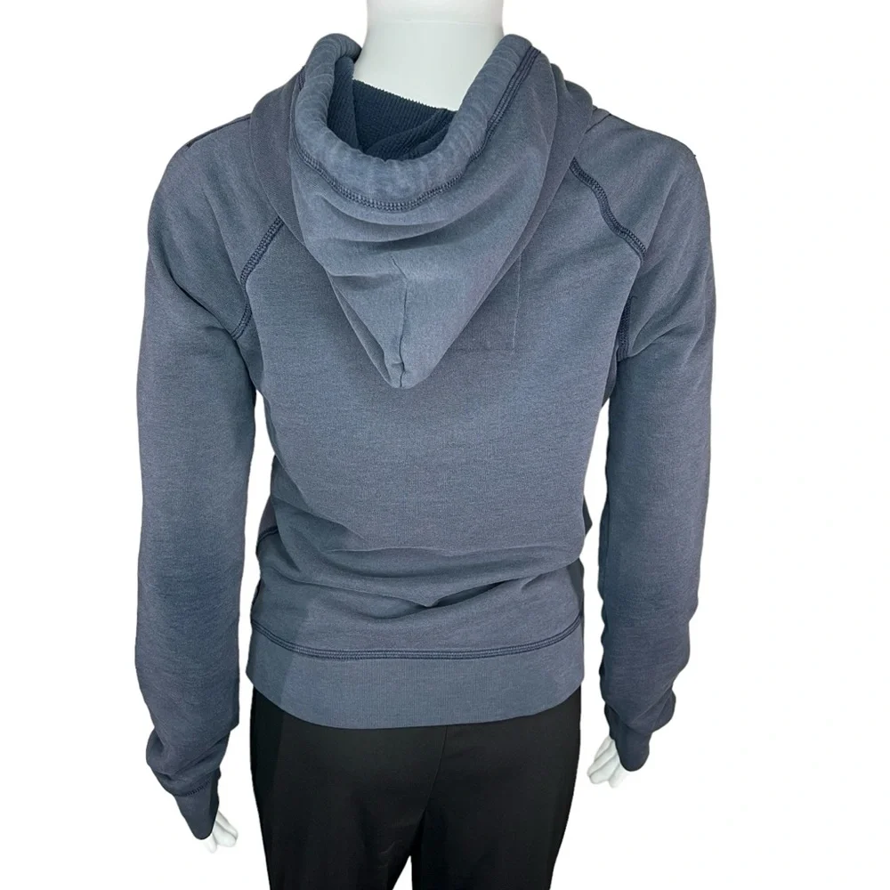 Y2K Hollister Navy Hoodie L - Picture 7 of 8